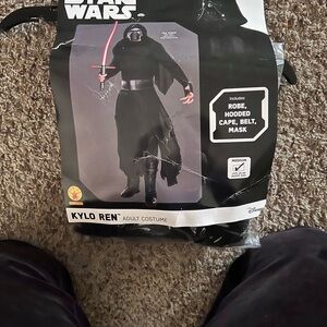 Kyle REN Star Wars Black and Gray Costume Set